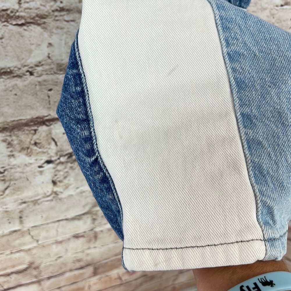 PacSun Vintage Loose Jeans Mens Patchwork Straight Leg - Picture 7 of 7